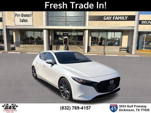 Snowflake White Pearl Mica 2019 Mazda Mazda3 FWD