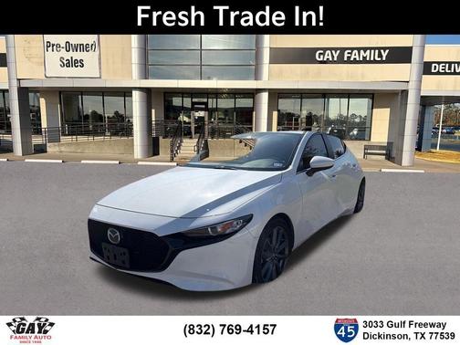 Snowflake White Pearl Mica 2019 Mazda Mazda3 FWD