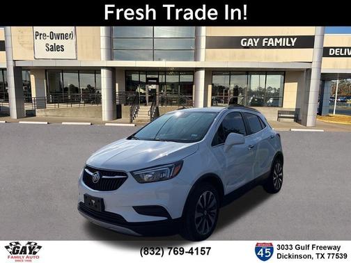 Summit White 2022 Buick Encore Preferred