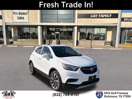 Summit White 2022 Buick Encore Preferred