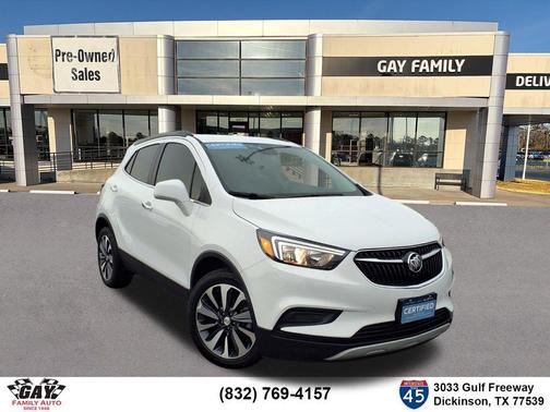 Summit White 2022 Buick Encore Preferred