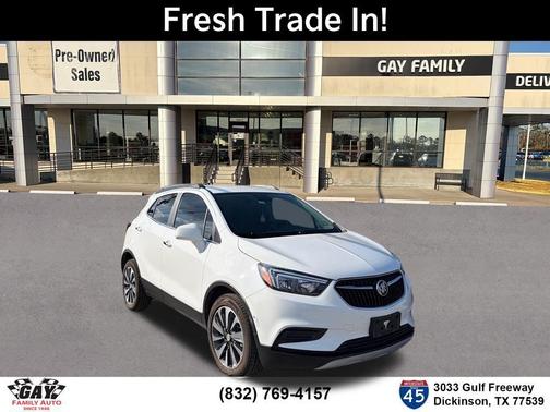 Summit White 2022 Buick Encore Preferred