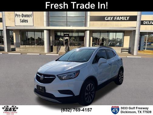 Summit White 2022 Buick Encore Preferred