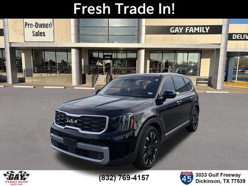 Ebony Black 2024 Kia Telluride SX-Prestige