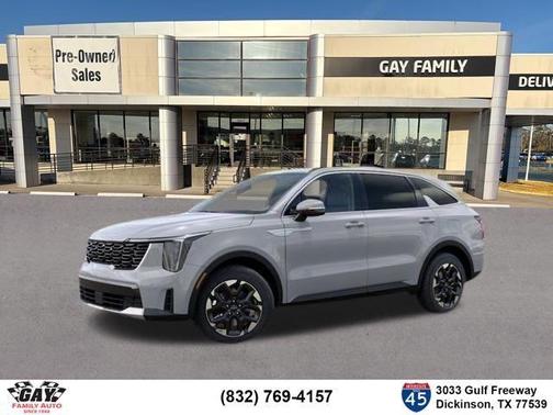 Gray 2026 Kia Sorento S