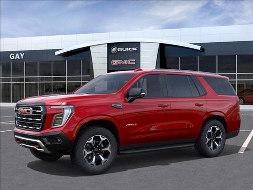 Red 2027 GMC Yukon AT4