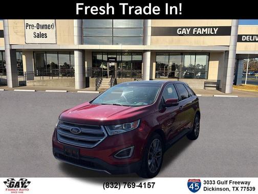 Ruby Red Metallic 2016 Ford Edge Titanium