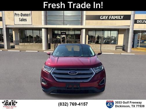Ruby Red Metallic 2016 Ford Edge Titanium