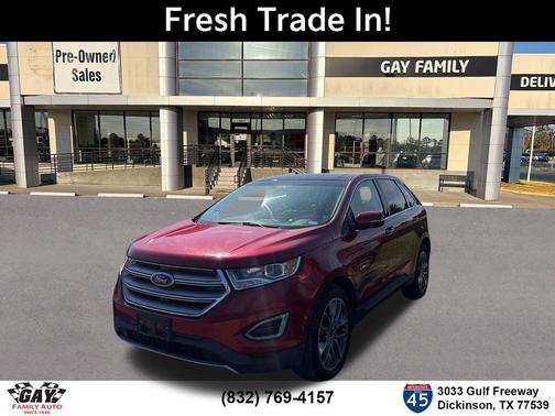 Ruby Red Metallic 2016 Ford Edge Titanium
