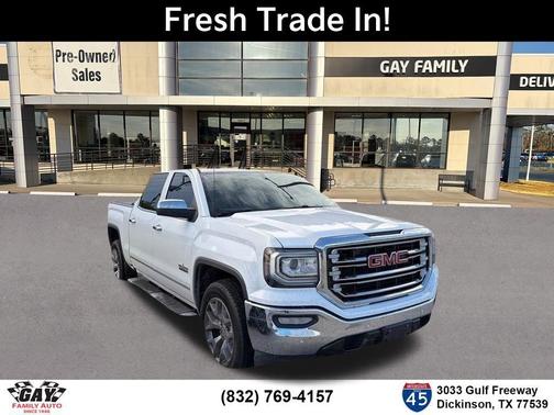 Summit White 2018 GMC Sierra 1500 SLT