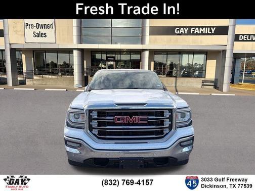 Summit White 2018 GMC Sierra 1500 SLT