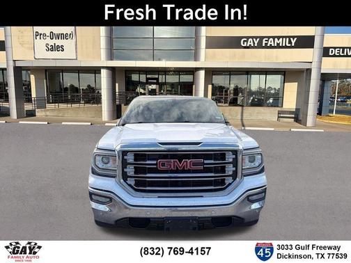 Summit White 2018 GMC Sierra 1500 SLT