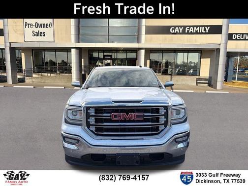 Summit White 2018 GMC Sierra 1500 SLT