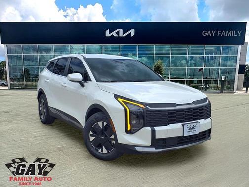 Snow White Pearl 2026 Kia Sportage Hybrid LX