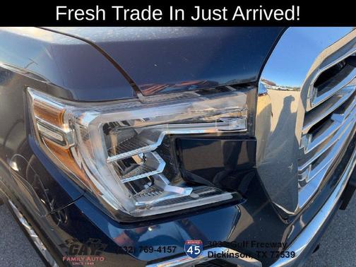 Pacific Blue Metallic 2019 GMC Sierra 1500 SLT