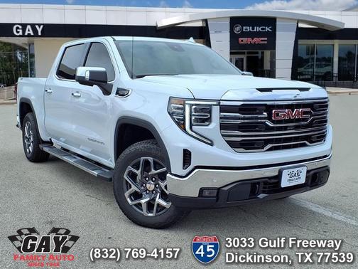 White 2026 GMC Sierra 1500 SLT