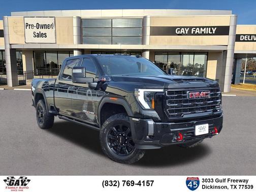 Onyx Black 2024 GMC Sierra 3500 AT4