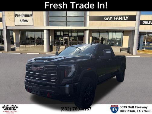 Onyx Black 2024 GMC Sierra 3500 AT4