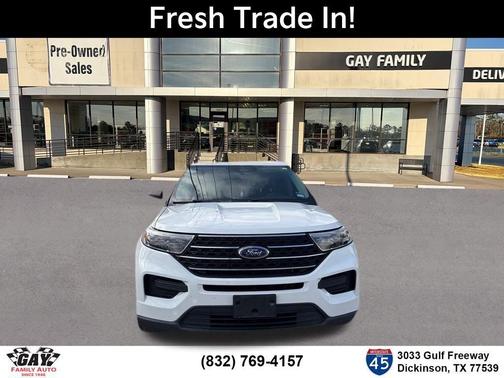 Oxford White 2021 Ford Explorer XLT