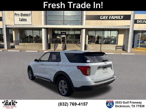 Oxford White 2021 Ford Explorer XLT