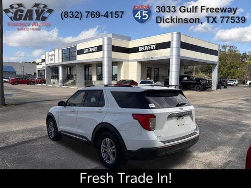 Oxford White 2021 Ford Explorer XLT