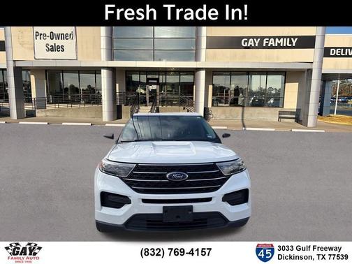 Oxford White 2021 Ford Explorer XLT