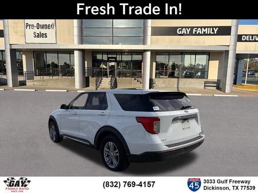 Oxford White 2021 Ford Explorer XLT