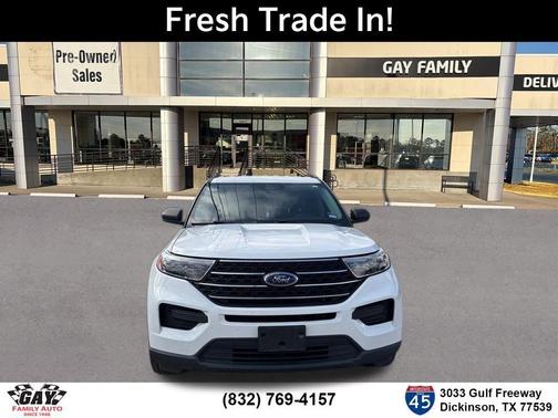 Oxford White 2021 Ford Explorer XLT