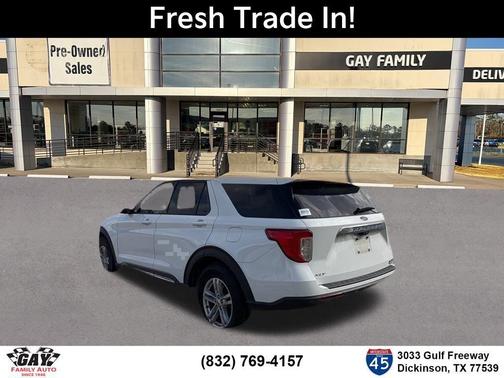 Oxford White 2021 Ford Explorer XLT