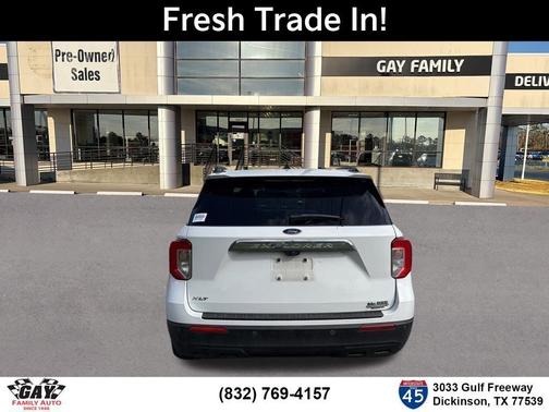 Oxford White 2021 Ford Explorer XLT