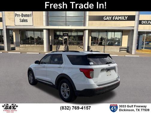 Oxford White 2021 Ford Explorer XLT