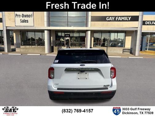 Oxford White 2021 Ford Explorer XLT