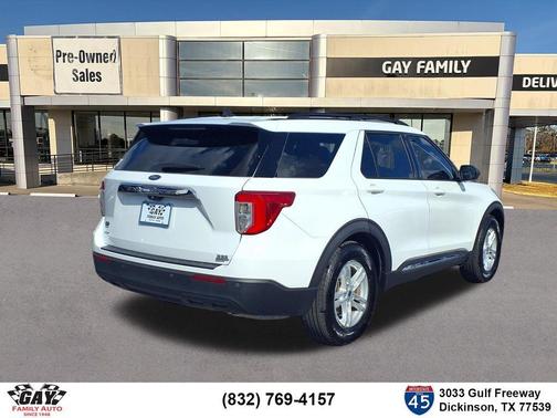 Oxford White 2021 Ford Explorer XLT