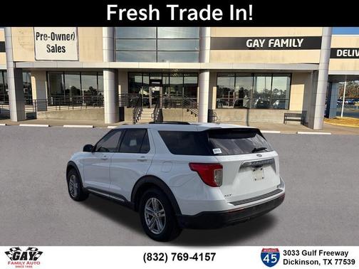 Oxford White 2021 Ford Explorer XLT