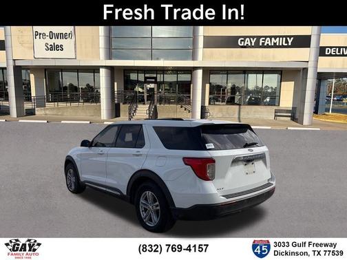 Oxford White 2021 Ford Explorer XLT