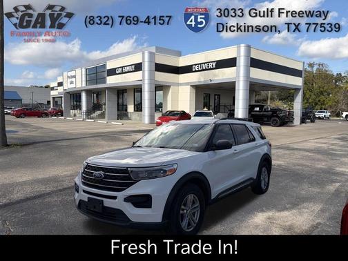 Oxford White 2021 Ford Explorer XLT