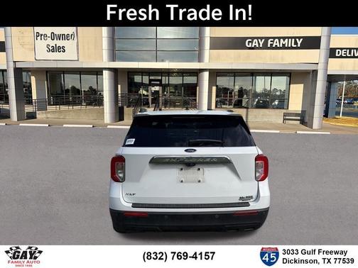 Oxford White 2021 Ford Explorer XLT