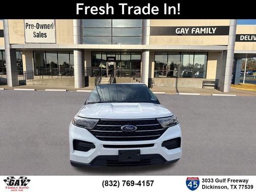 Oxford White 2021 Ford Explorer XLT
