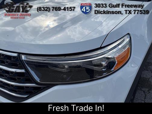 Oxford White 2021 Ford Explorer XLT