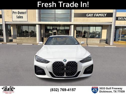 Alpine White 2021 BMW 430 i