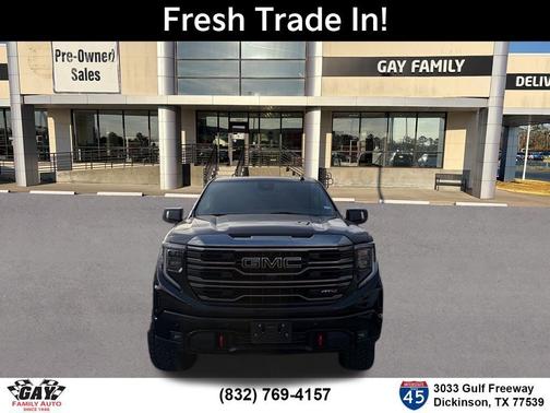 Onyx Black 2024 GMC Sierra 1500 AT4