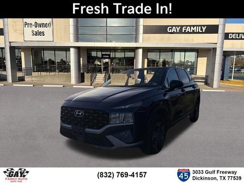 Stormy Blue 2021 Hyundai SANTA FE SE