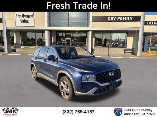 Stormy Blue 2021 Hyundai SANTA FE SE