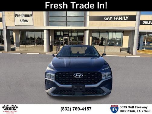 Stormy Blue 2021 Hyundai SANTA FE SE
