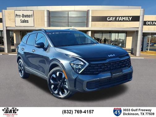 Gray 2023 Kia Sportage X-Line