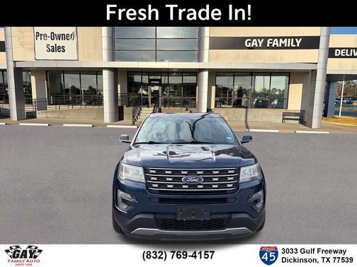 Blue 2016 Ford Explorer XLT
