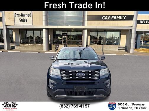 Blue 2016 Ford Explorer XLT