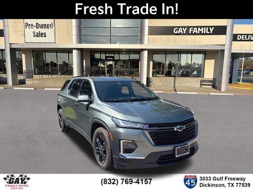 Silver Sage 2023 Chevrolet Traverse LT Cloth