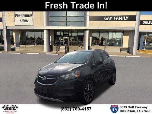 Ebony Twilight Metallic 2022 Buick Encore Preferred
