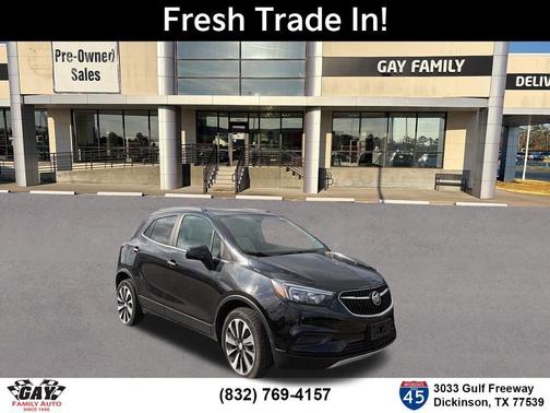 Ebony Twilight Metallic 2022 Buick Encore Preferred